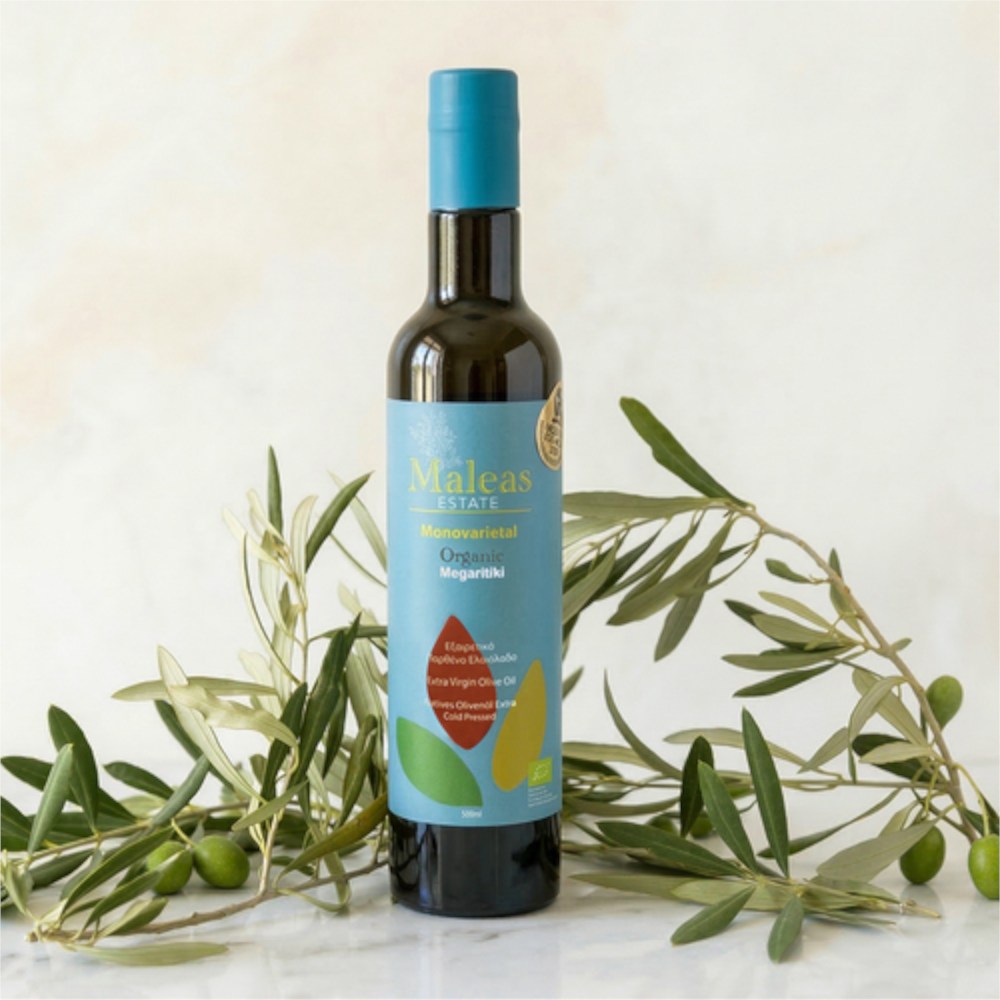 Βιολογικό Μονοποικιλιακό EVOO Μεγαρίτικης 500ml