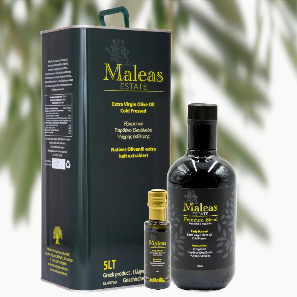 Προϊόντα ελιάς της Maleas Estate